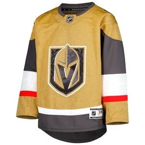 NHL Gold and Gray Kids Jersey